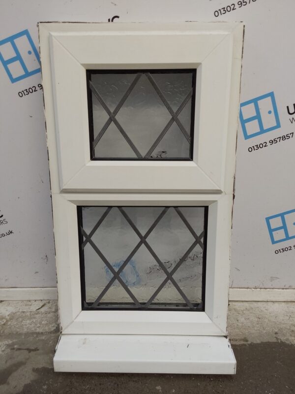 Used White Upvc Window 435mm x 775mm C3050