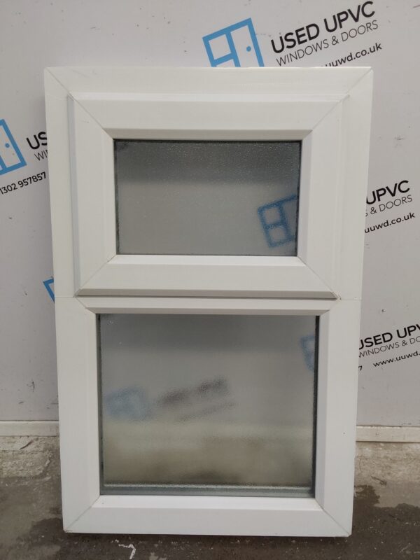 Used White Upvc Window 565mm x 870mm C3054