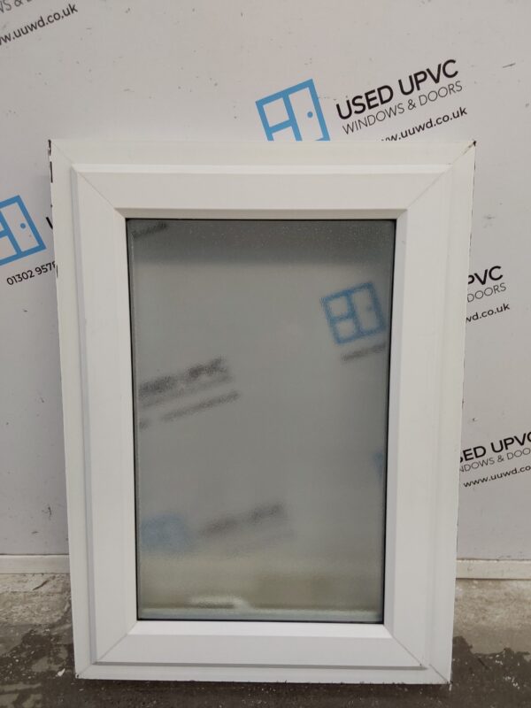 Used White Upvc Window 620mm x 865mm C3062