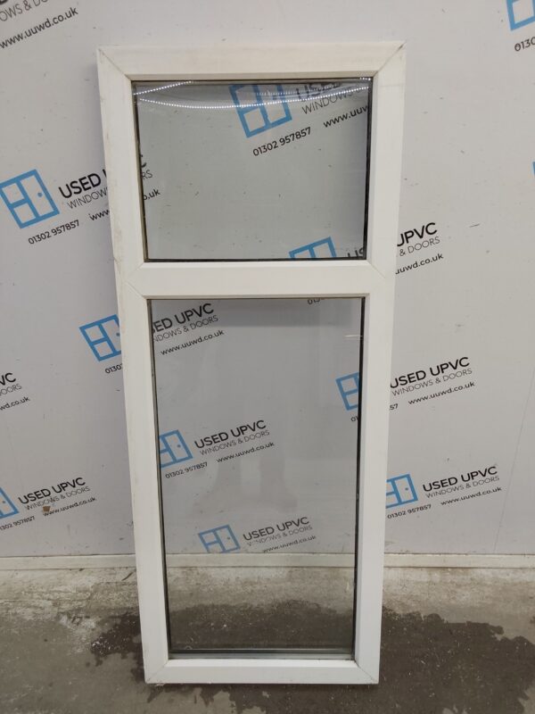 Used White Upvc Window 525mm x 1310mm C3026