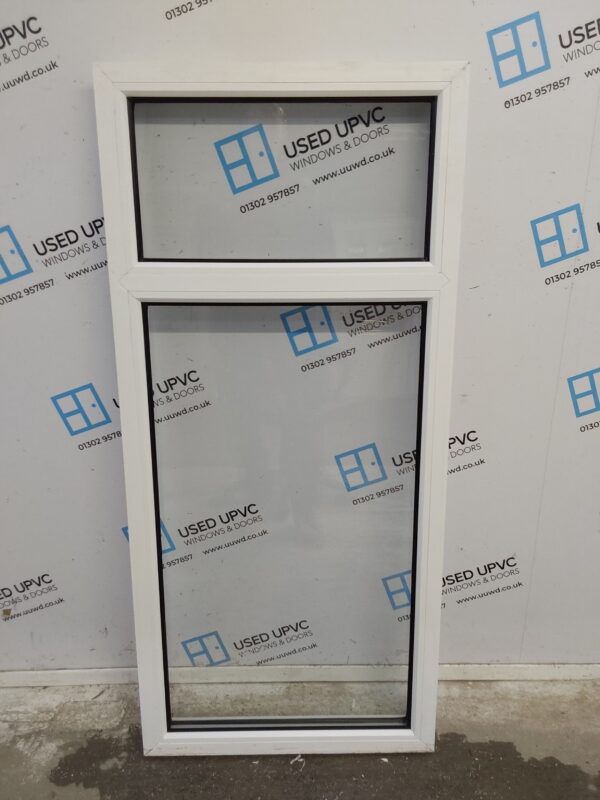 Used White Upvc Window 615mm x 1340mm C3071 - Image 2