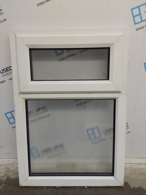 Used White Upvc Window 680mm x 980mm C3072
