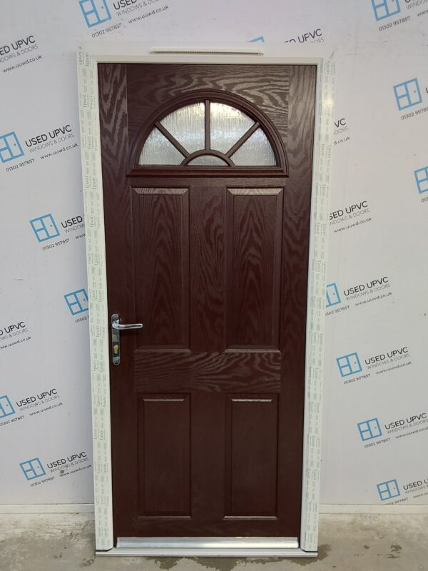 Brand New Brown Composite Door 915mm x 1995mm ND140