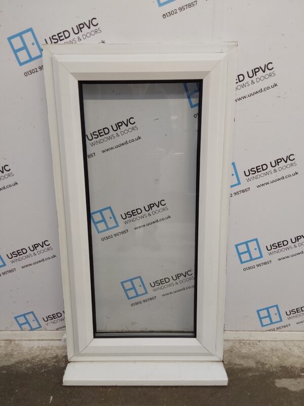 Used White Upvc Window 615mm x 1190mm C3077