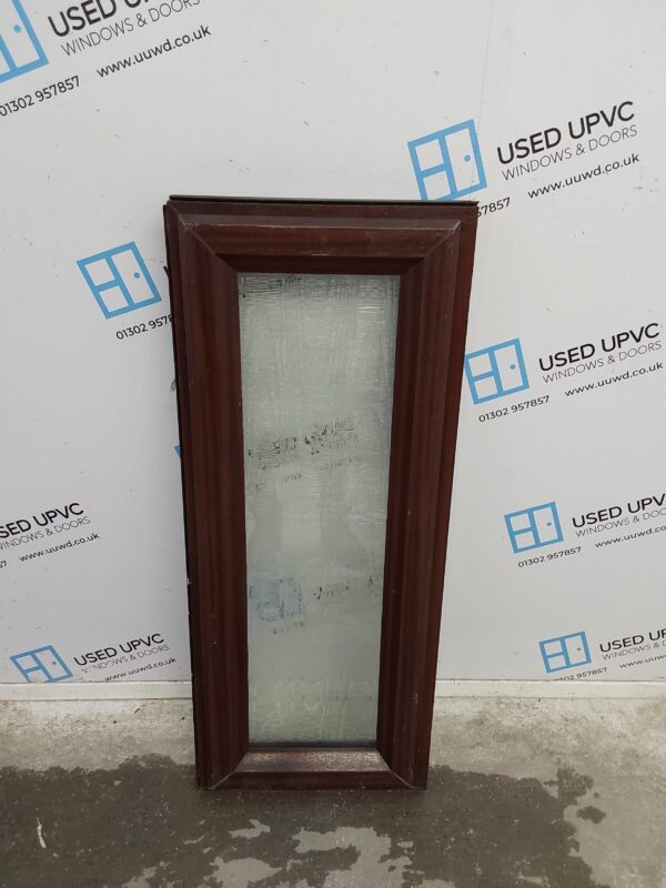 Used Woodgrain Upvc Window 420mm x 1020mm C3053