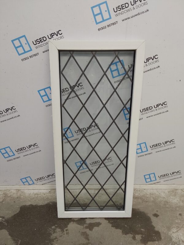 Used White Upvc Window 550mm x 1240mm C3001