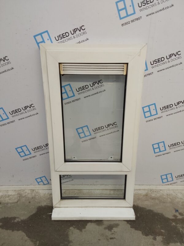 Used White Upvc Window 610mm x 1190mm C3078