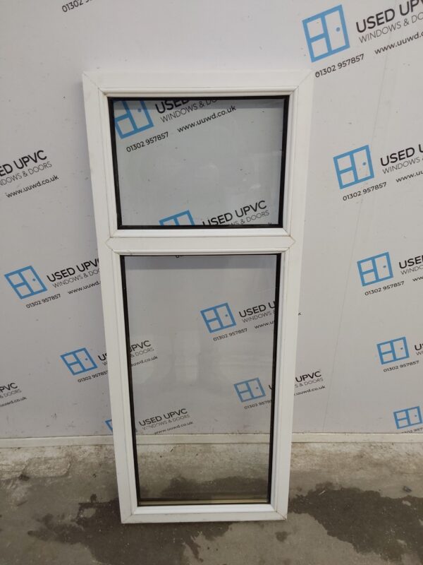Used White Upvc Window 525mm x 1310mm C3080 - Image 2
