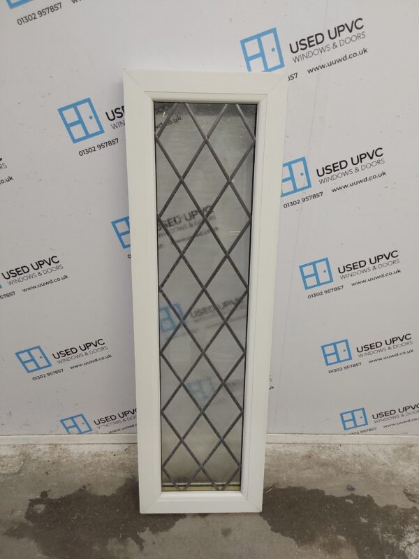 Used White Upvc Window 405mm x 1335mm C3081