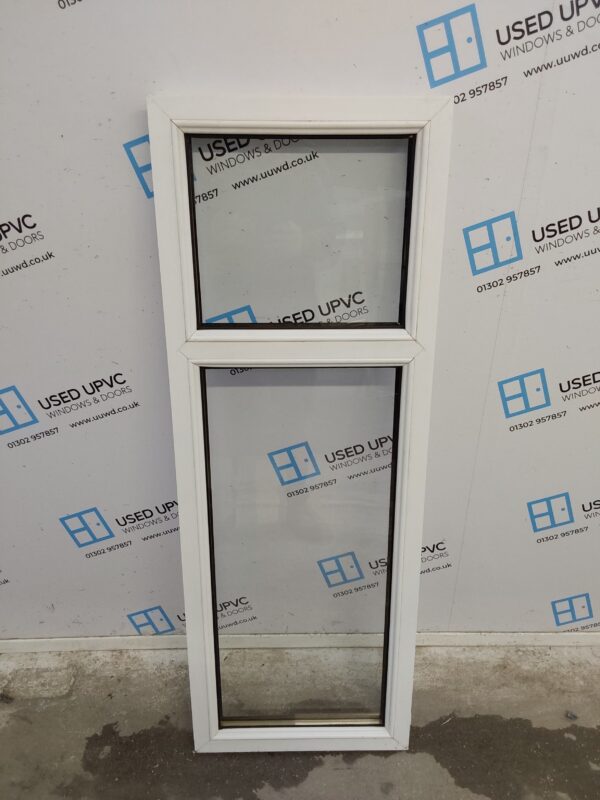 Used White Upvc Window 470mm x 1310mm C3082 - Image 2