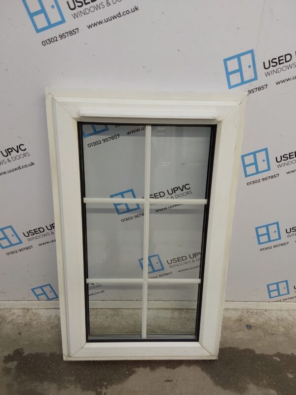 Used White Upvc Window 610mm x 1005mm C3085