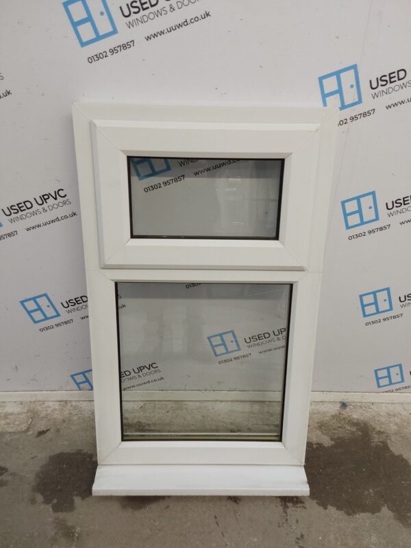 Used White Upvc Window 615mm x 1040mm C3094