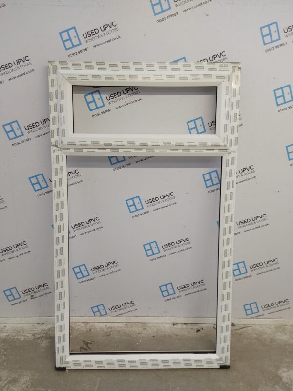 Brand New White Upvc Unglazed Window Frame 1005mm x 1710mm C22017