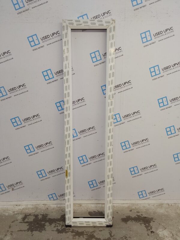 Brand New White Upvc Unglazed Window Frame 470mm x 1980mm SC1040