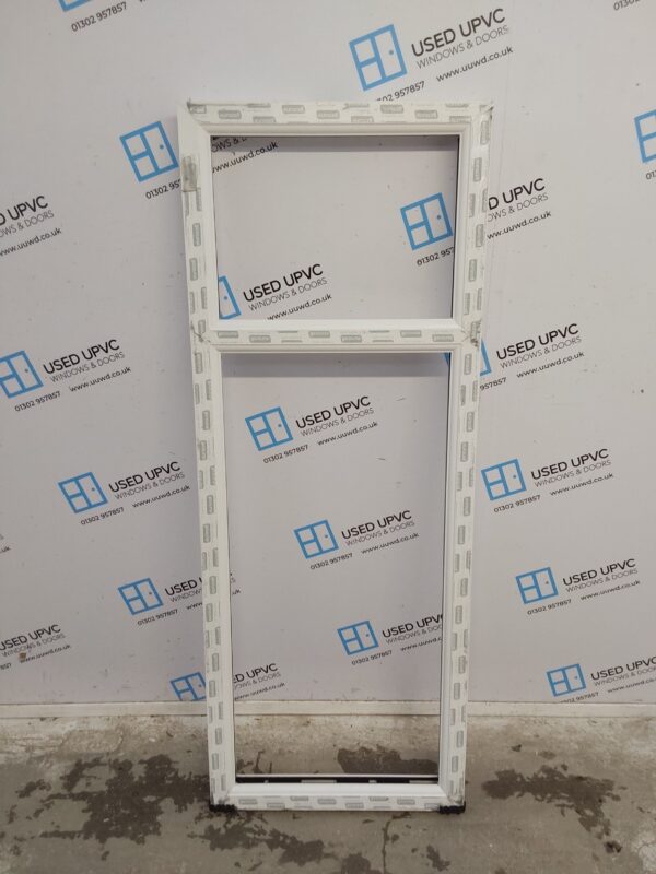 Brand New White Upvc Unglazed Window Frame 615mm x 1595mm SC1050