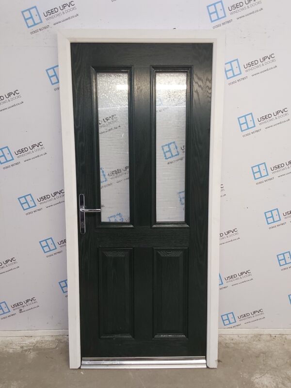 Brand New Dark Green Composite Back Door 940mm x 2050mm ND145