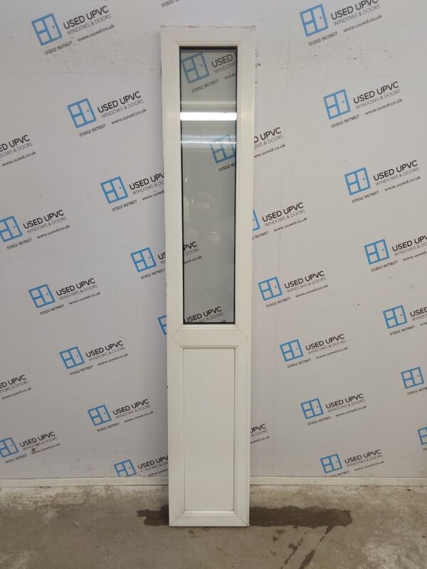 Used White Upvc Side Panel 365mm x 2115mm SP014