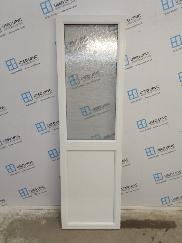 Used White Upvc Side Panel 605mm x 2050mm SP042