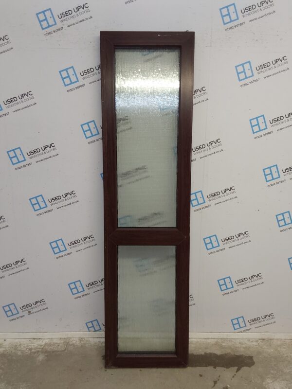 Used Rosewood Upvc Side Panel 535mm x 2045mm SC1053