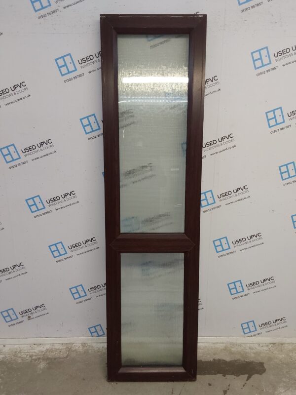 Used Rosewood Upvc Side Panel 535mm x 2045mm SC1053 - Image 2