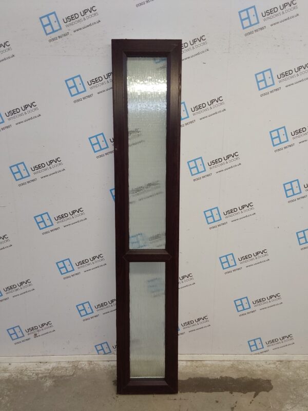 Used Rosewood Upvc Side Panel 370mm x 2035mm SC1054