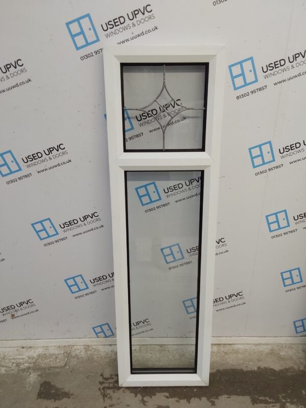 Used White Upvc Window 425mm x 1465mm W0168
