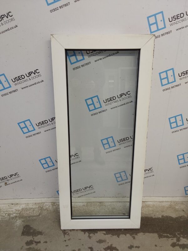 Used White Upvc Window 575mm x 1310mm W0156