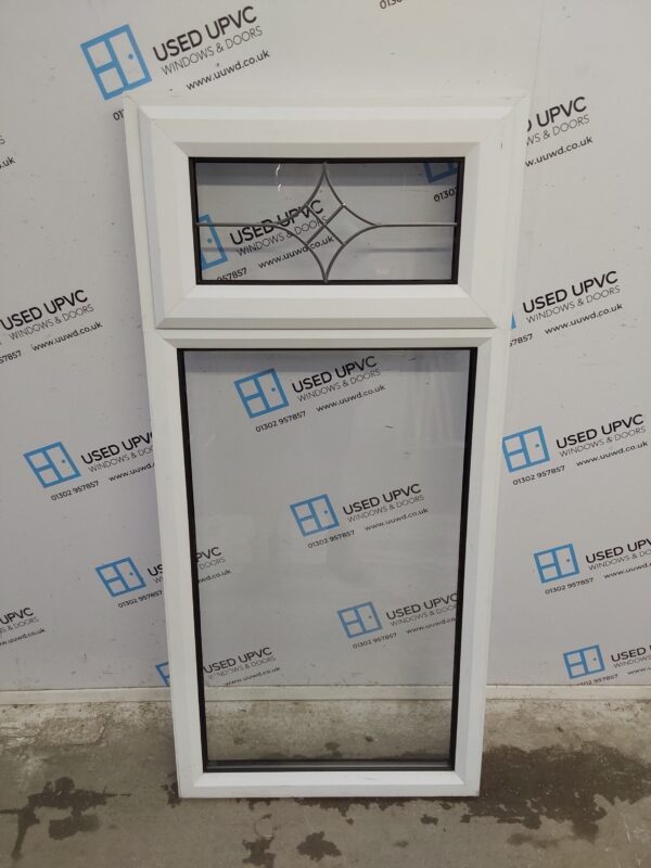 Used White Upvc Window 685mm x 1465mm C22080