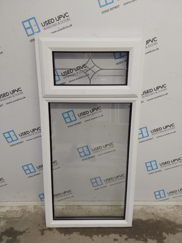 Used White Upvc Window 705mm x 1465mm C22081