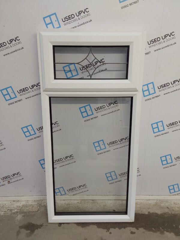 Used White Upvc Window 705mm x 1465mm C22039