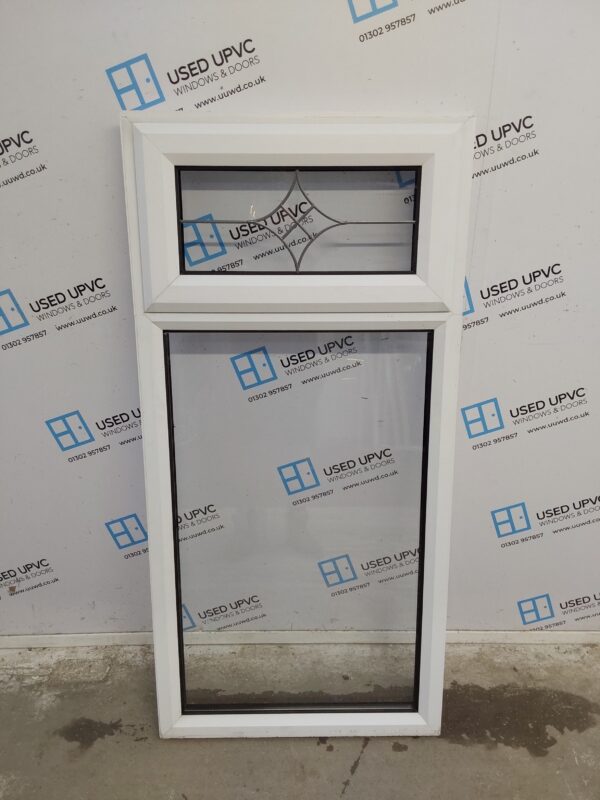 Used White Upvc Window 710mm x 1465mm C22050