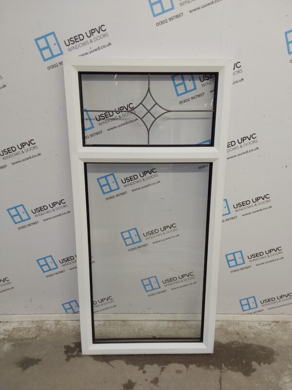 Used White Upvc Window 705mm x 1465mm C22072