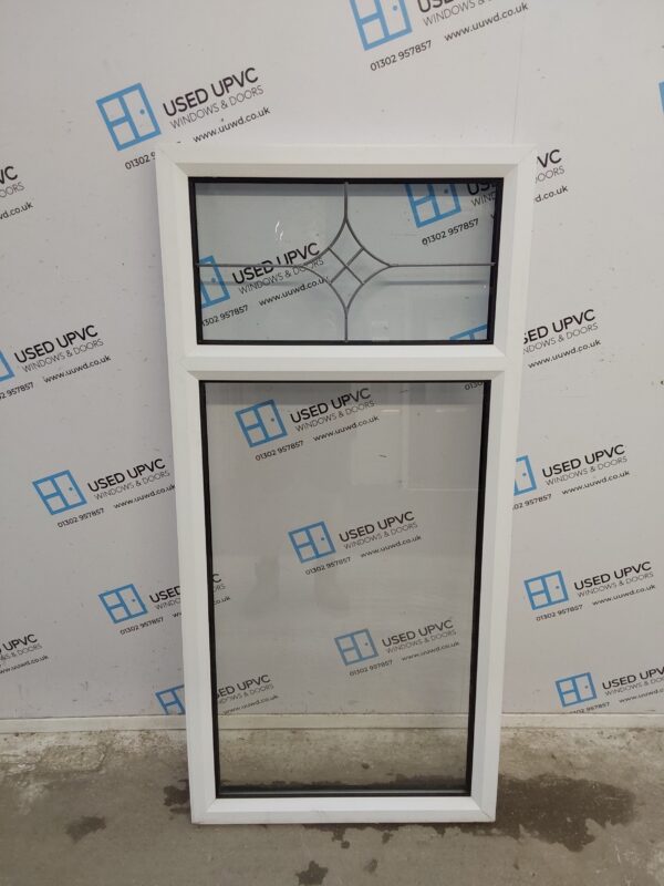 Used White Upvc Window 705mm x 1465mm SC1019