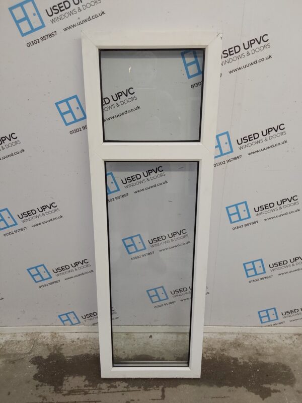 Used White Upvc Window 470mm x 1470mm C22013