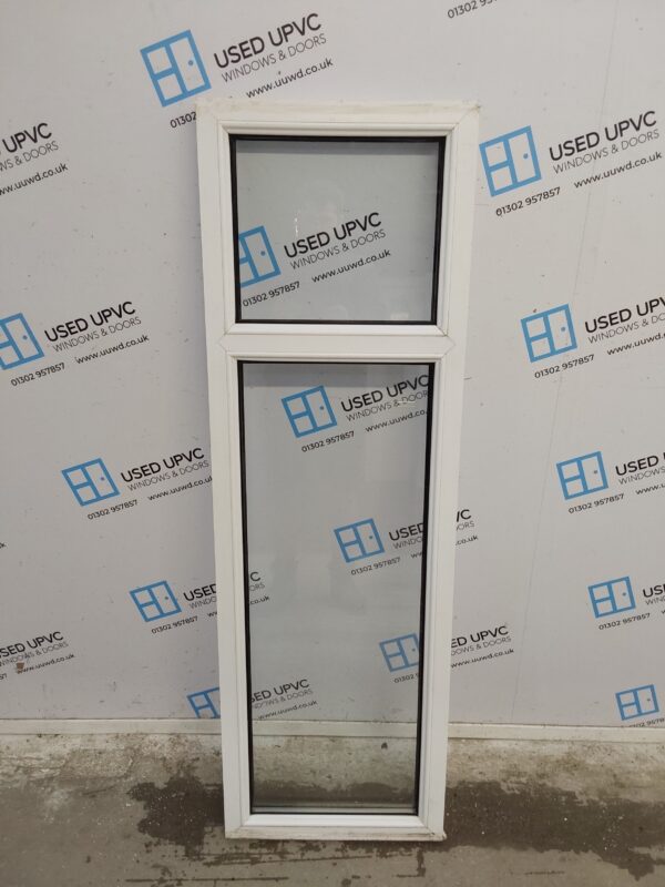 Used White Upvc Window 470mm x 1470mm C22013 - Image 2