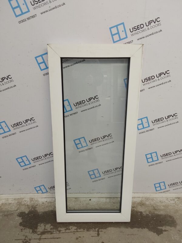Used White Upvc Window 580mm x 1310mm C3040