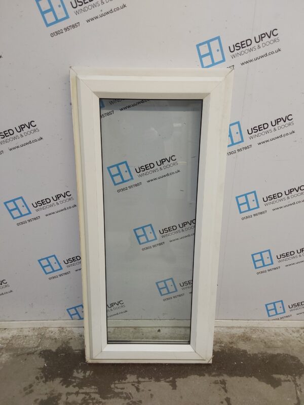 Used White Upvc Window 605mm x 1315mm C3101