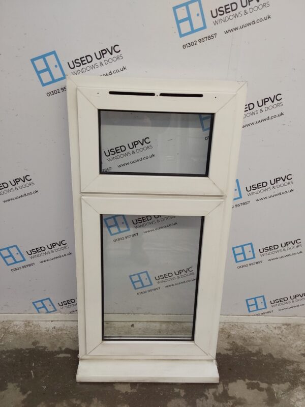 Used White Upvc Window 595mm x 1190mm C3103