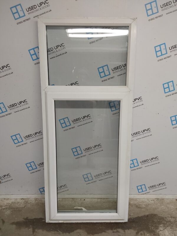 Used White Upvc Window 760mm x 1775mm C5011