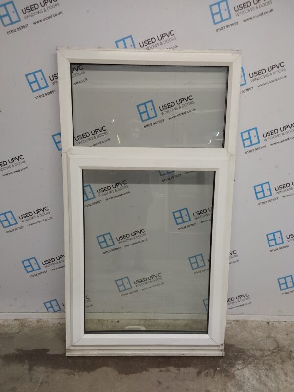 Used White Upvc Window 915mm x 1670mm (Reduce To 1655mm) C5002
