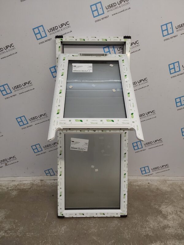Brand New White Upvc Window 600mm x 1520mm C4B014 - Image 2