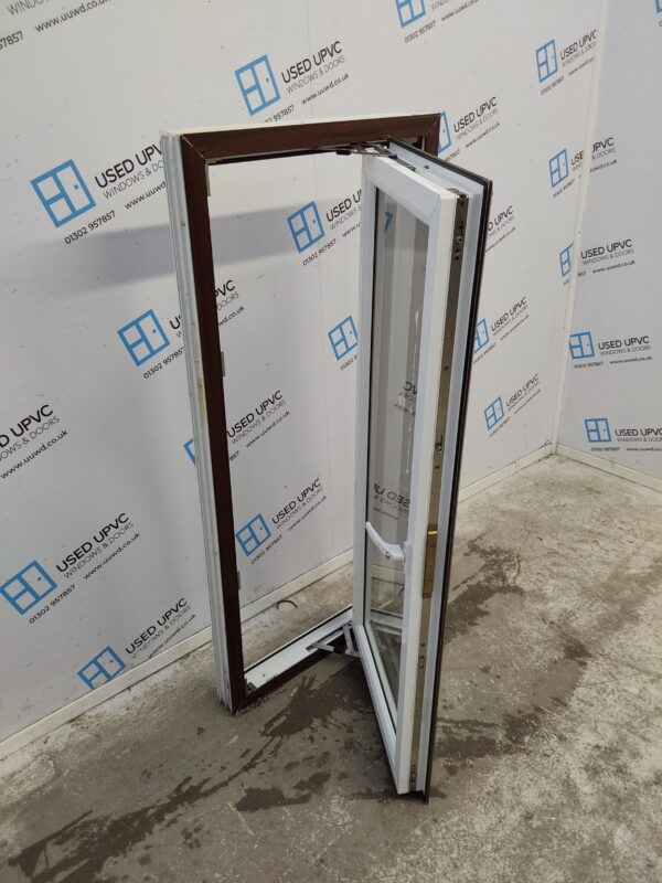 Used Woodgrain Upvc Window 595mm x 1295mm W0541 - Image 3