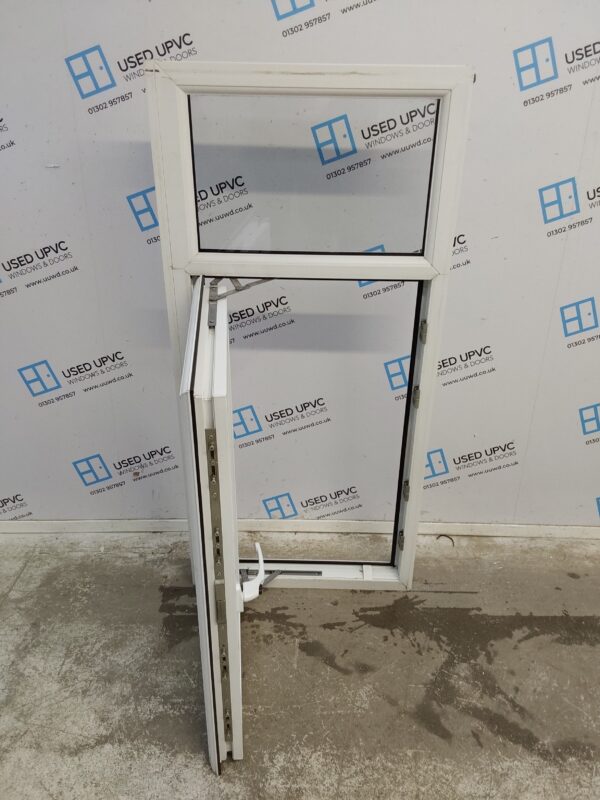Used White Upvc Window 630mm x 1345mm (Reduce To 610mm) W0075 - Image 2