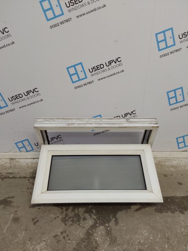 Used White Upvc Window 660mm x 360mm W0238 - Image 2