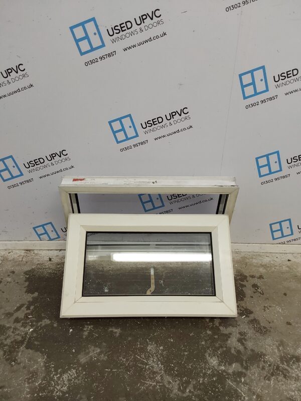 Used White Upvc Window 660mm x 420mm W0263 - Image 2