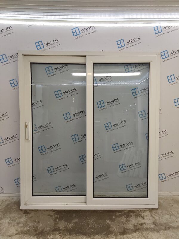 Used White Upvc Sliding Patio Doors 1795mm x 2050mm EA8 - Image 3