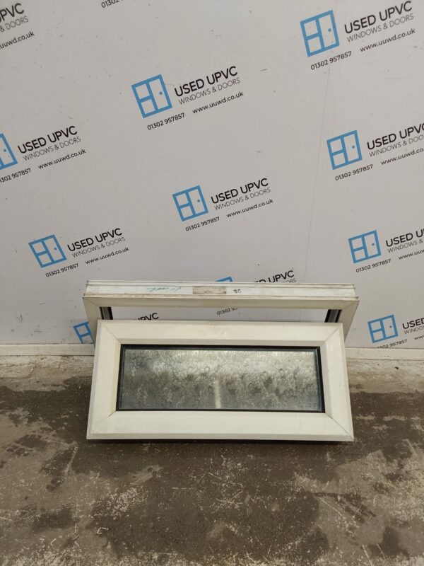 Used White Upvc Window 795mm x 390mm W0365 - Image 2
