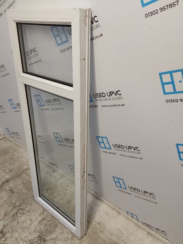 Used White Upvc Window 550mm x 1430mm W0123 - Image 3