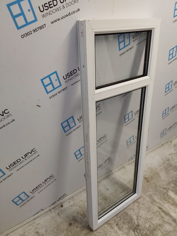 Used White Upvc Window 550mm x 1430mm W0123 - Image 4