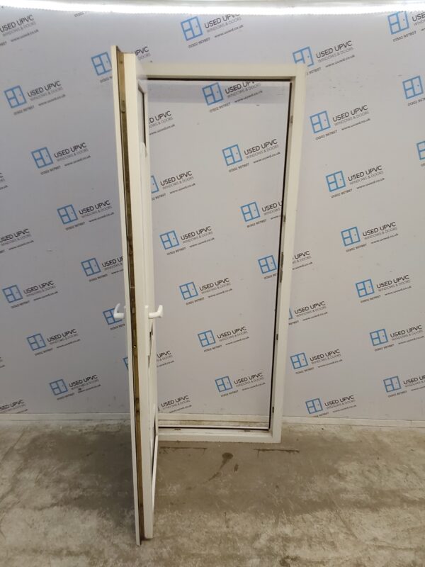 Used White Upvc Front Door 820mm x 2065mm 0552 - Image 3